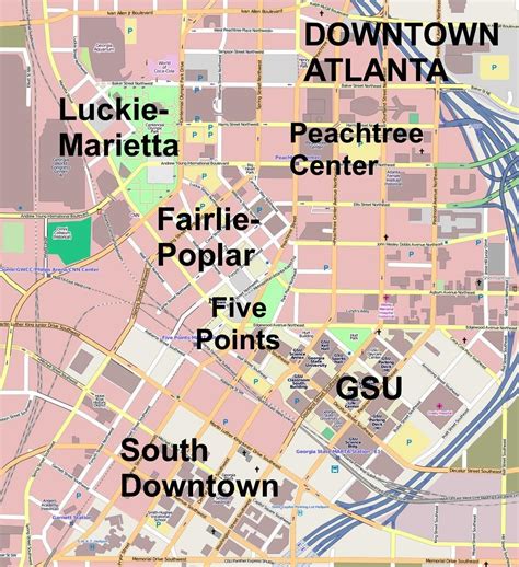 city of atlanta maps